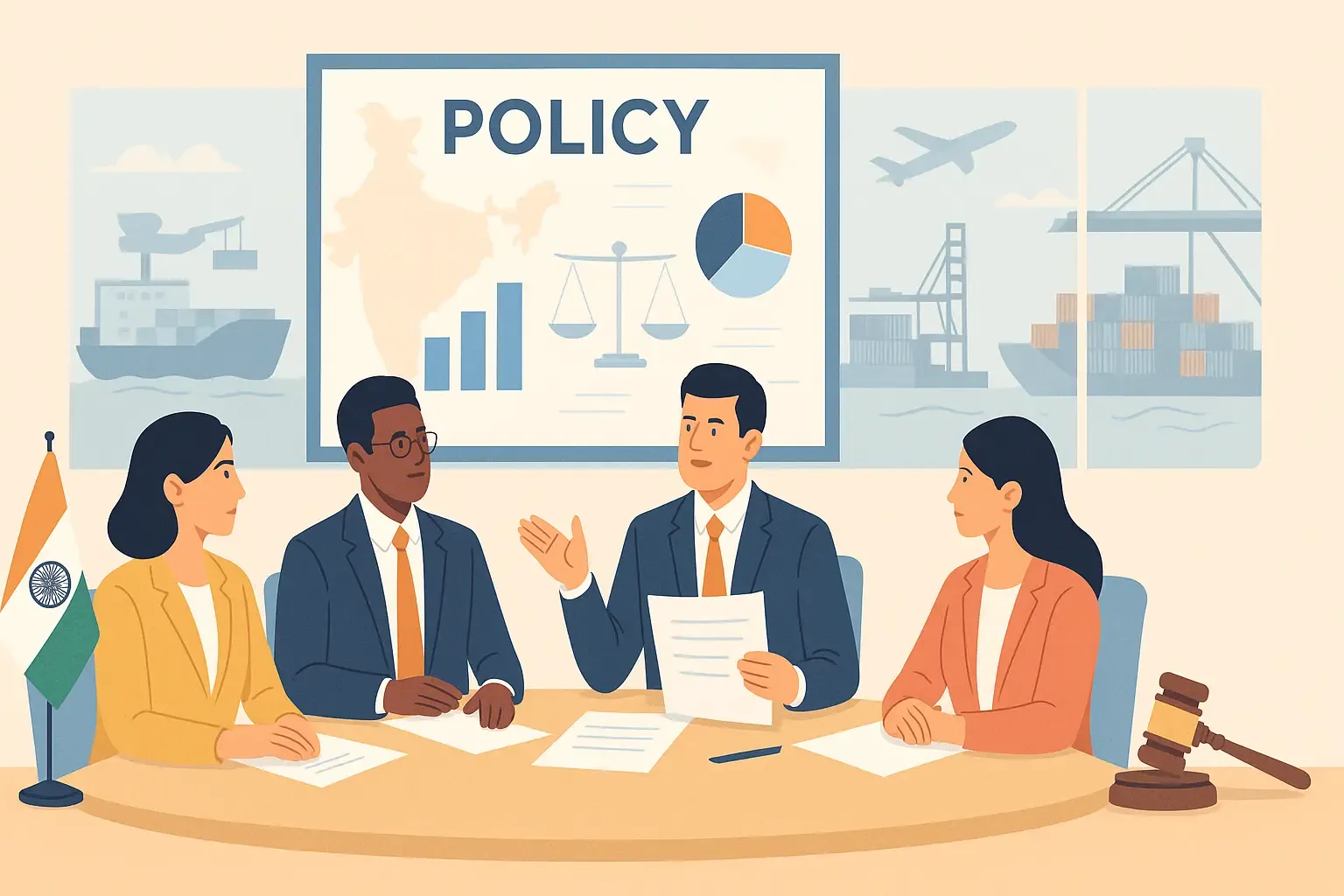 India Unveils ₹2,250 Crore Export Push to Counter Global Tariffs and Trade Shocks India Unveils ₹2,250 Crore Export Push to Counter Global Tariffs and Trade Shocks