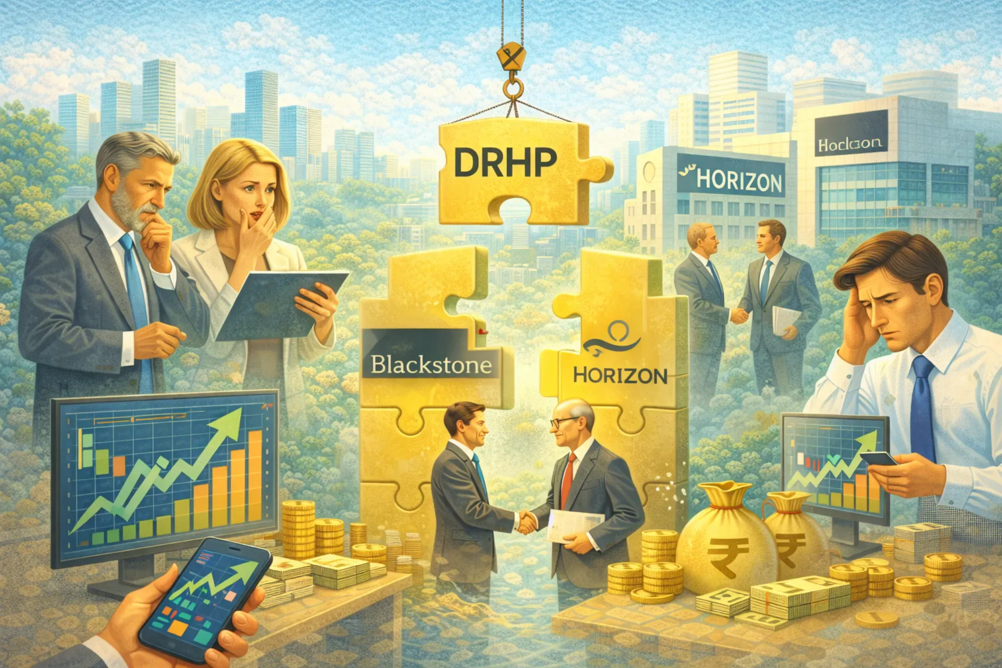 Blackstone Backed Horizon Files DRHP