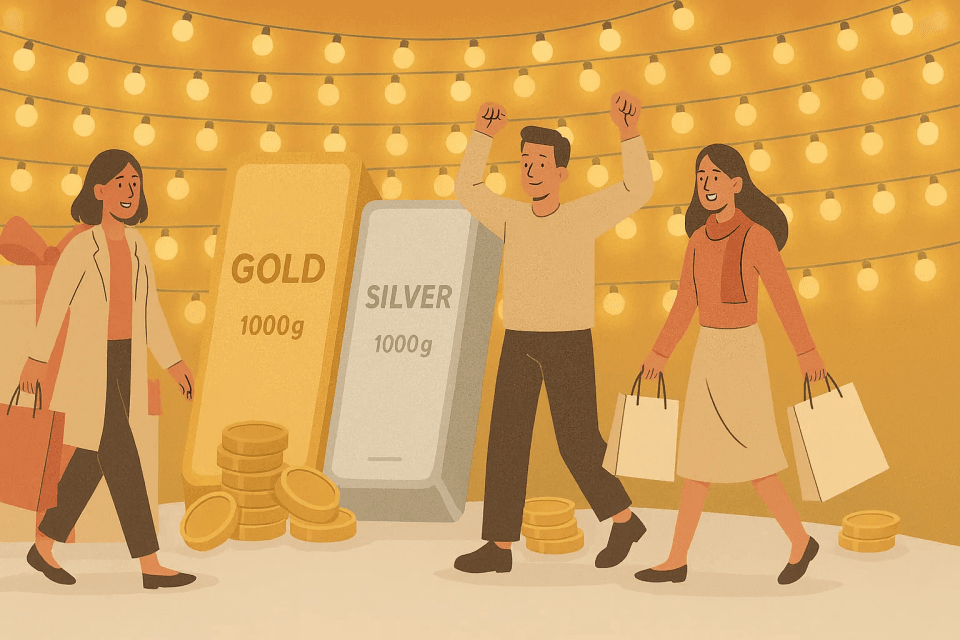 Gold and Silver Surge Ahead of Festive Season: What October 2025 Trends Reveal About Investor Sentiment