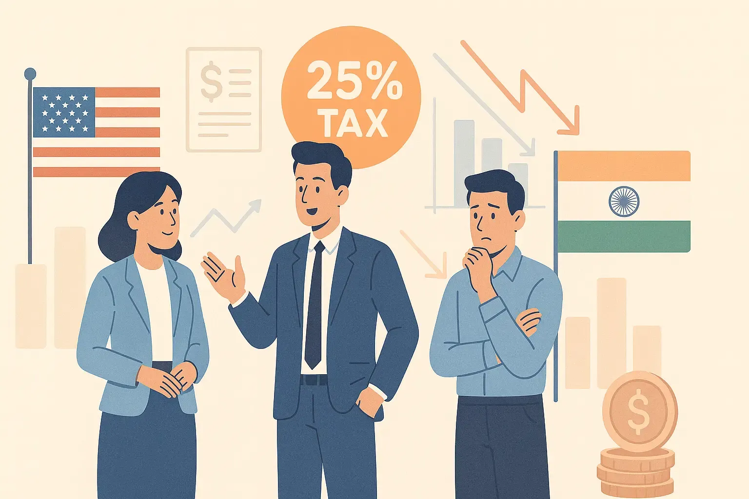US HIRE Act: What a 25% Outsourcing Tax Could Mean for Indian IT Stocks and Market Sentiment