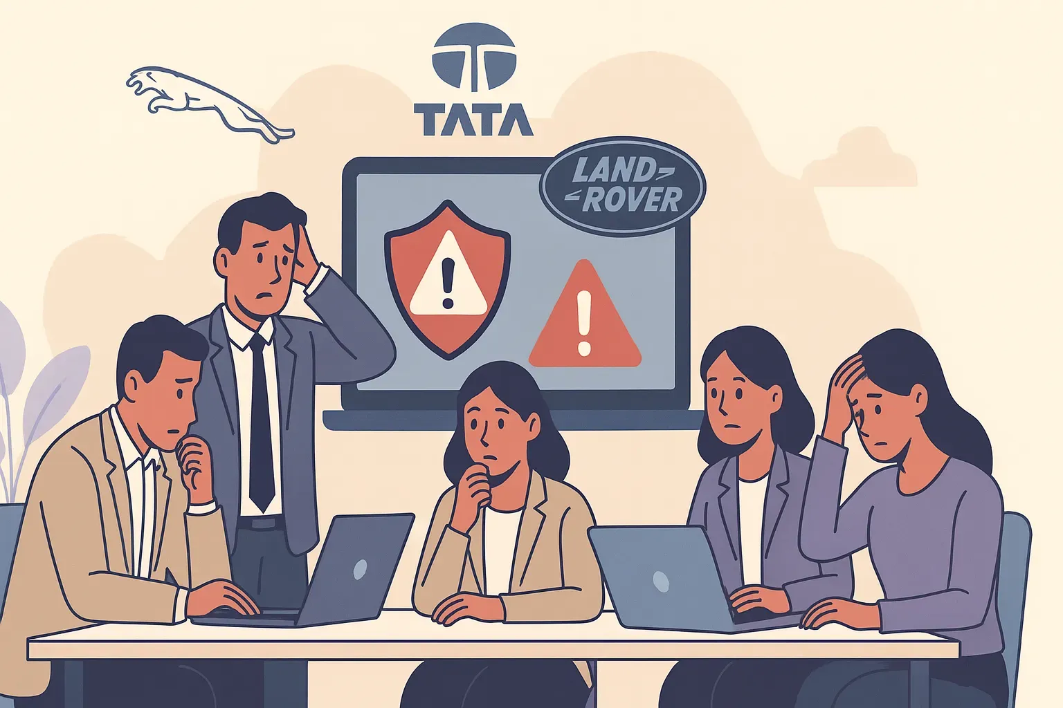 Jaguar Land Rover Cyberattack: Implications for Tata Motors and the Auto Sector Jaguar Land Rover Cyberattack: Implications for Tata Motors and the Auto Sector