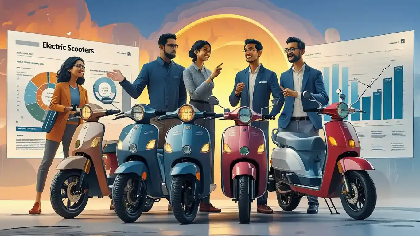 Ola, Bajaj, TVS: Who’s Winning the EV Scooter Race?