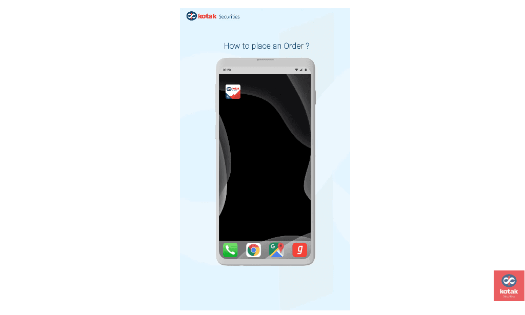 How to place an order on your Kotak Stock Trading App App | Kotak Neo