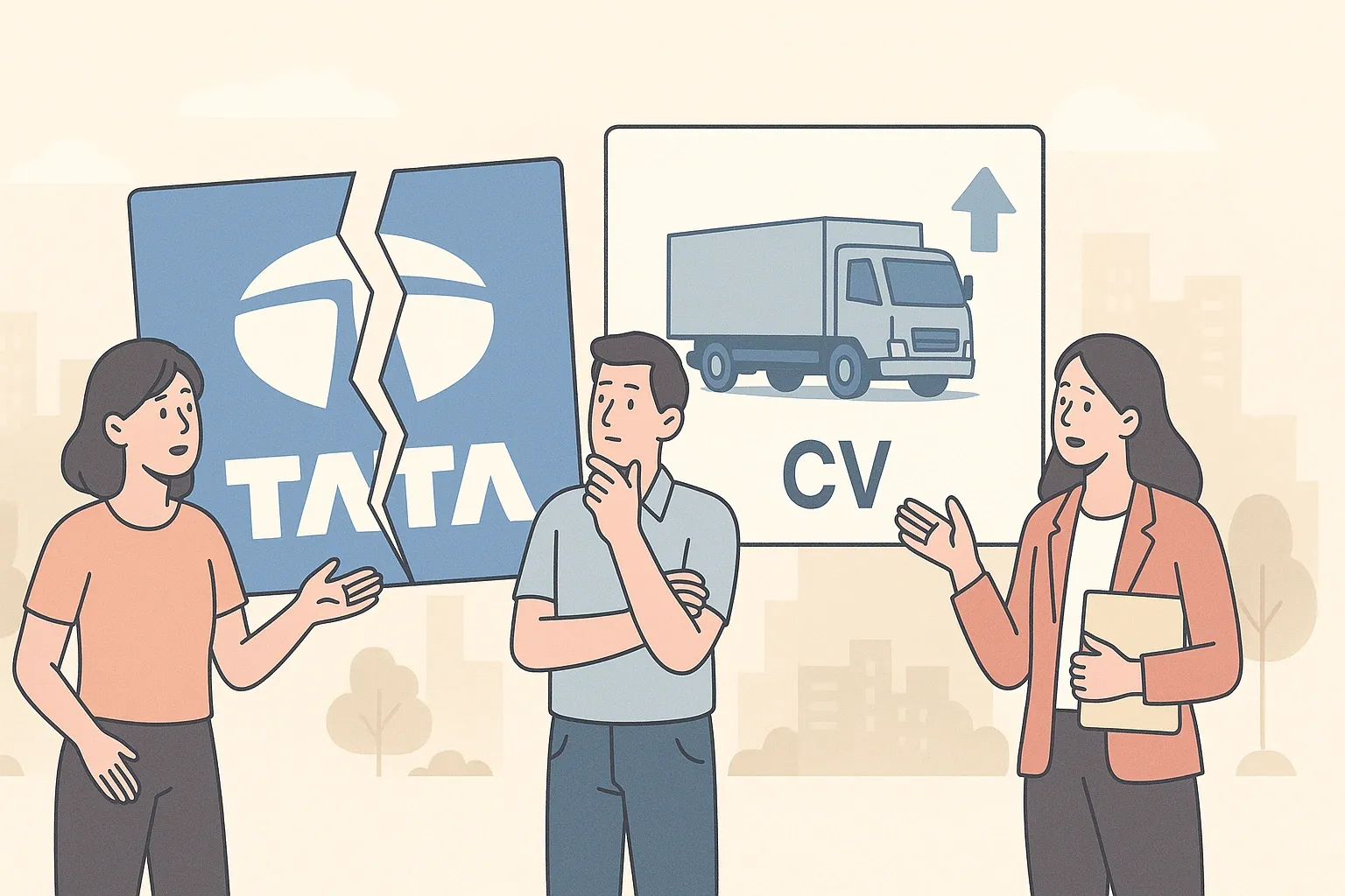 Tata's Big Split: What Is The New CV Stock Worth?