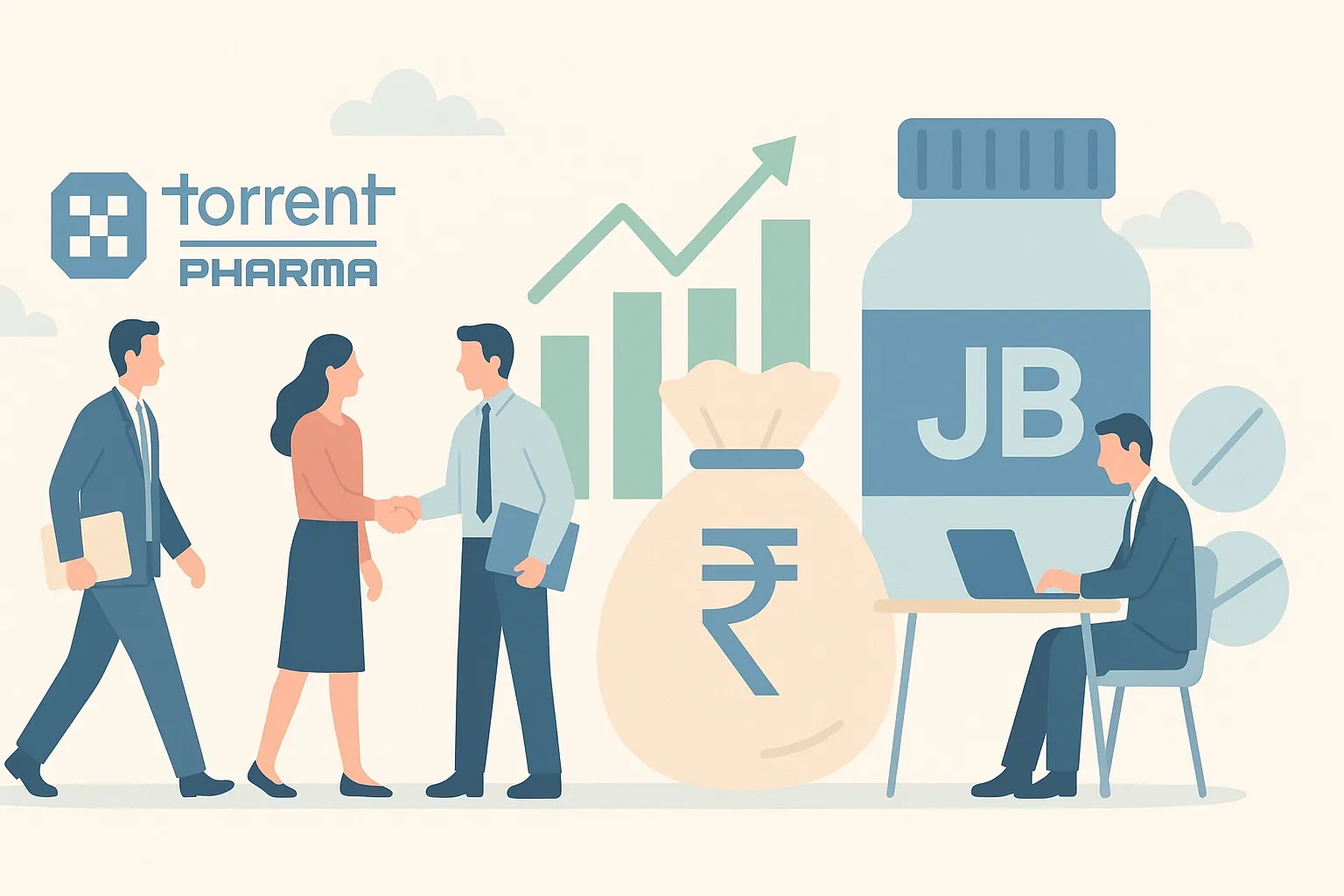Torrent Pharma Lines Up ₹14,000 Crore Bond Sale for JB Chemicals Acquisition