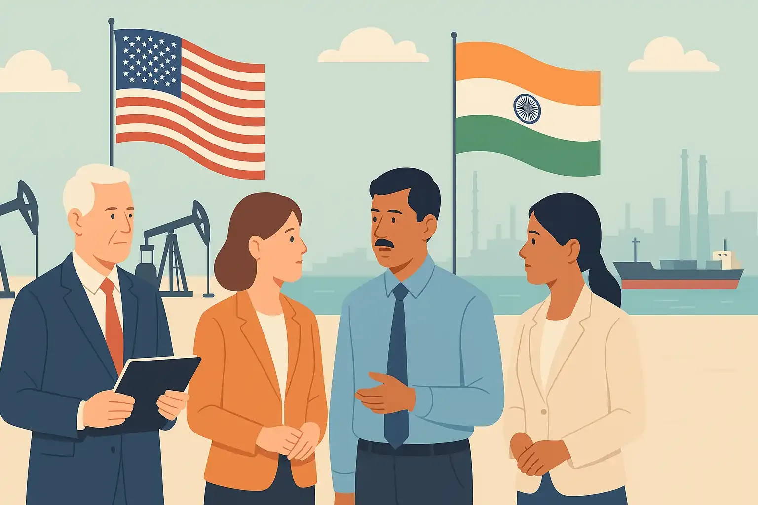 Russia’s India Oil Flows Hit by New US Sanctions