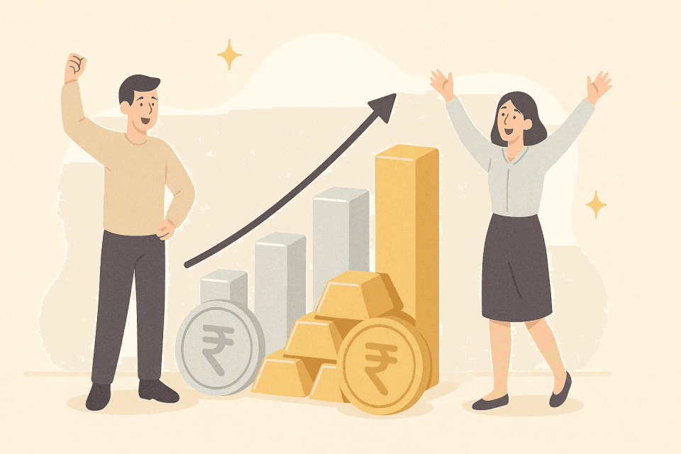 Gold & Silver at Record Highs: Should Indian Traders Hedge or Hold Back?